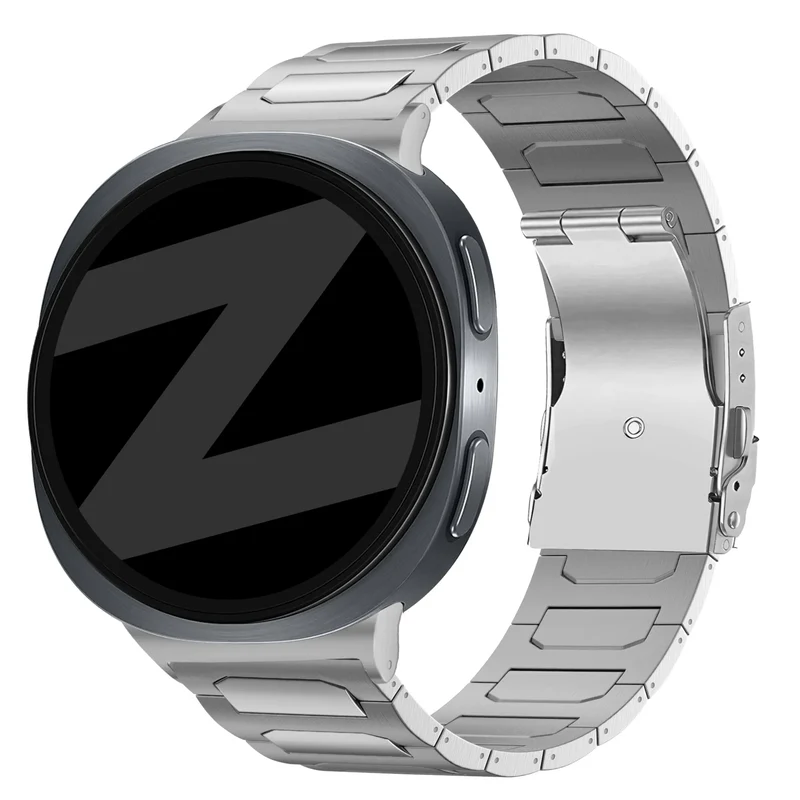 Bandz Samsung Galaxy Watch 9 - 40mm Titanarmband 'Deluxe' (Silber)