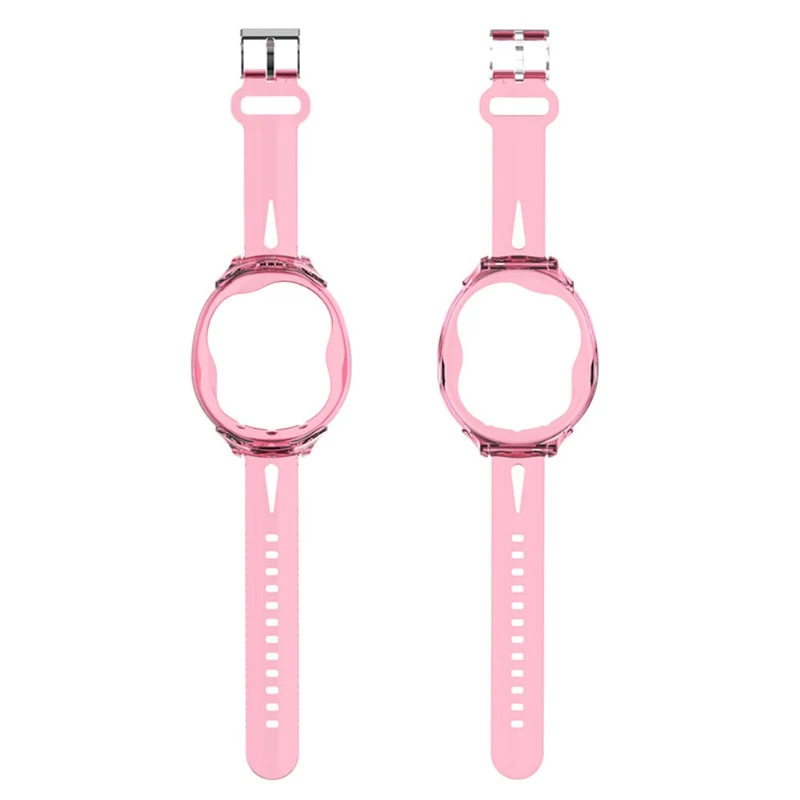 Tamagotchi Uni (2023) Wristband T Bracelet Holder Case - Transparent Pink