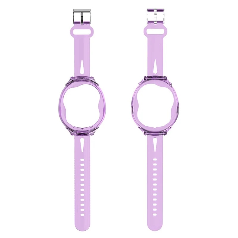 Tamagotchi Uni (2023) Wristband T Bracelet Holder Case - Transparent Pink