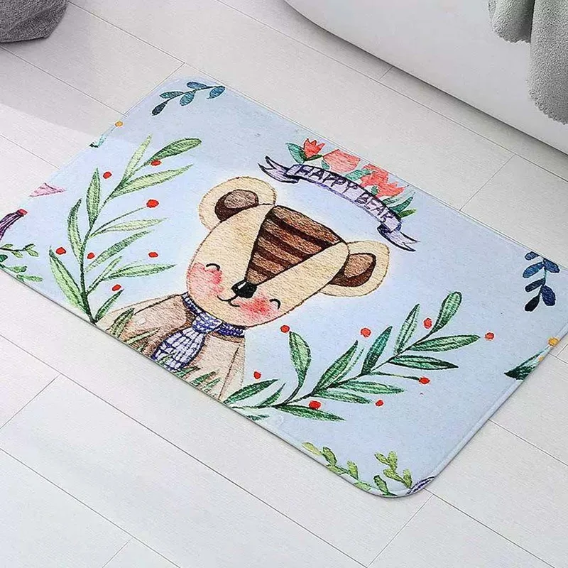 Stylische motivierende Zitat-Badematte