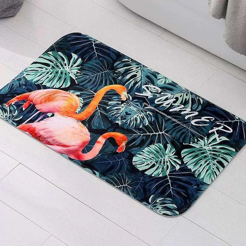 Stylische motivierende Zitat-Badematte