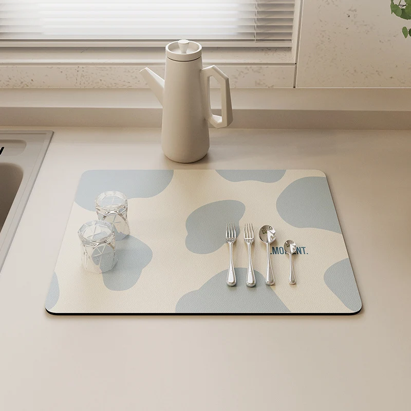 Stylische Leder Tischsets
