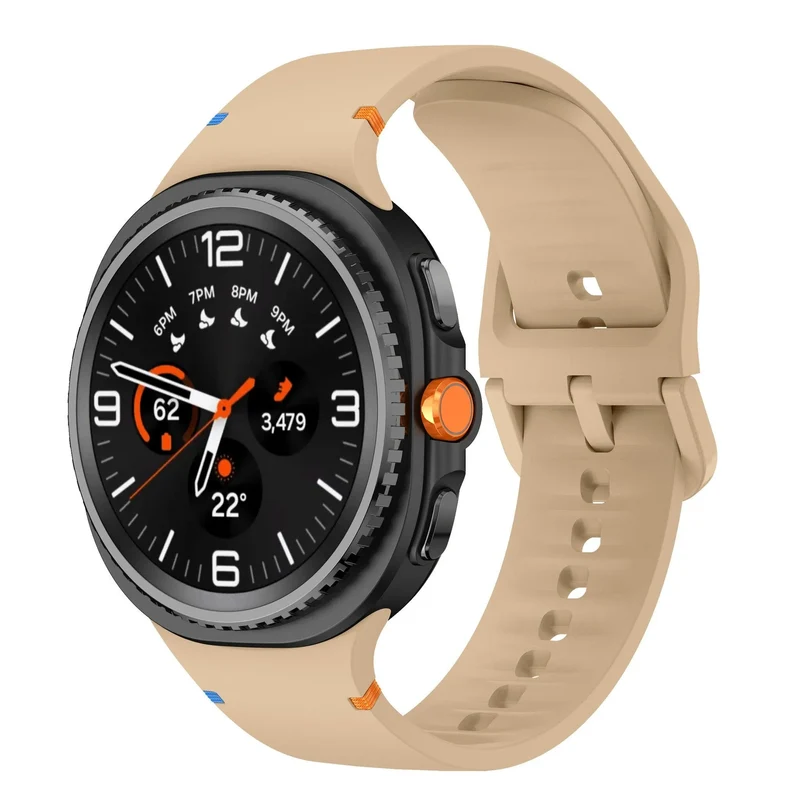 Samsung Galaxy Watch 9 - 40mm Silikonarmband (Beige)