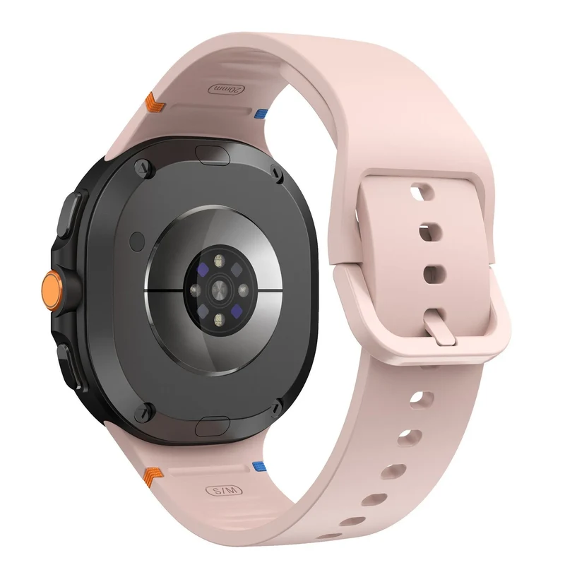 Samsung Galaxy Watch 9 - 44mm Silikonarmband (Rosa)
