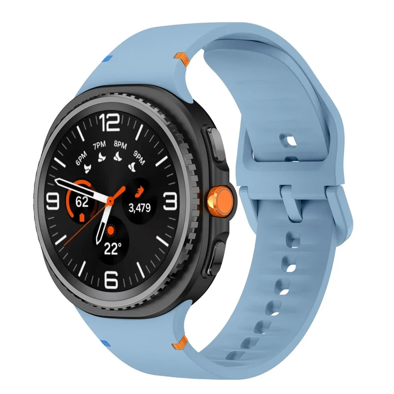 Samsung Galaxy Watch 9 - 44mm Silikonarmband (Blau)