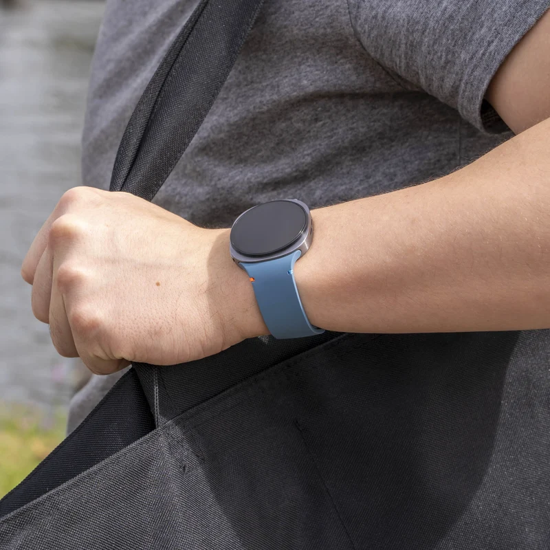 Samsung Galaxy Watch 9 - 44mm Silikonarmband (Blau)