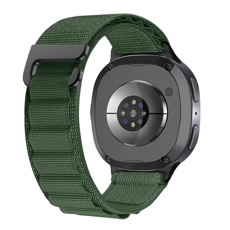 Samsung Galaxy Watch 9 - 40mm Alpine Nylon Armband (Armeegrün)