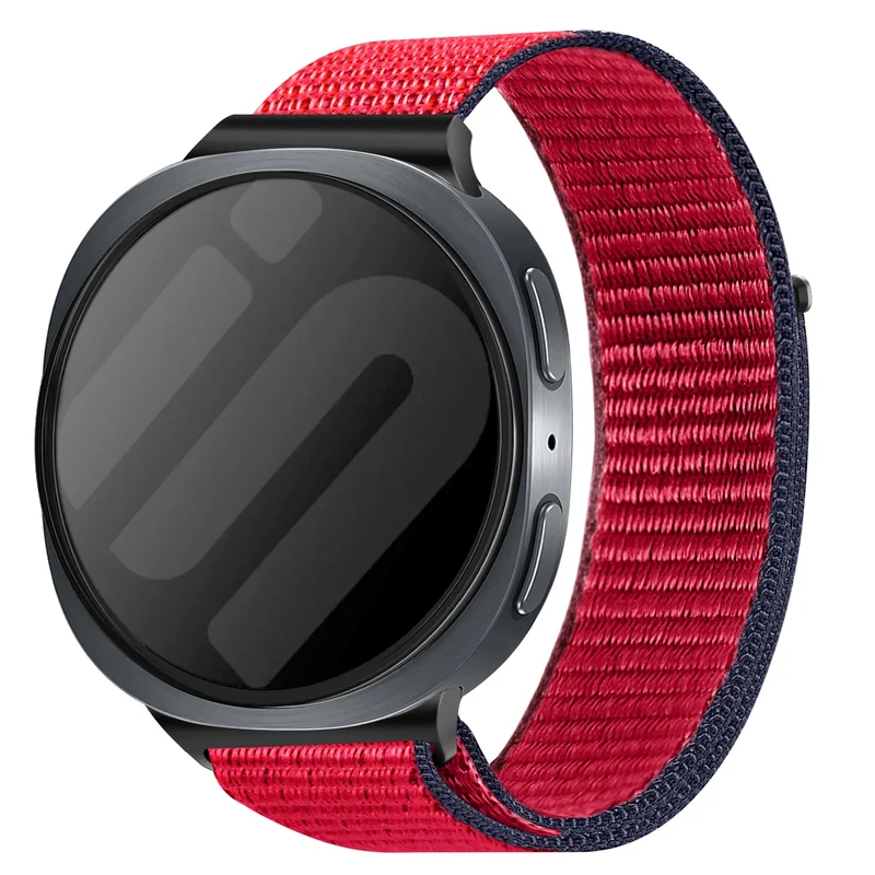 Samsung Galaxy Watch 9 - 40mm Nylonarmband (Rot Mix)