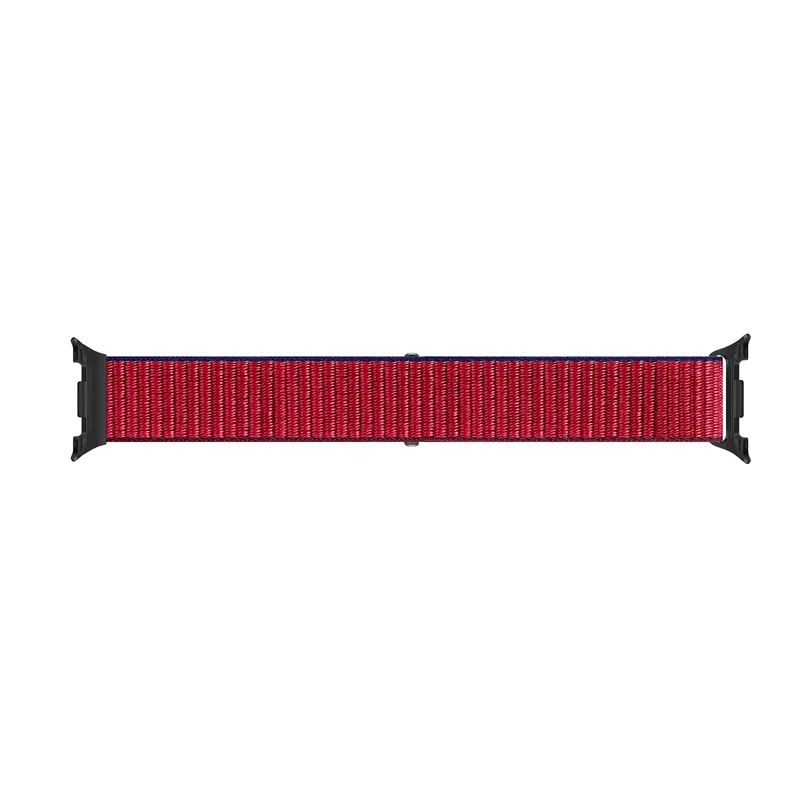 Samsung Galaxy Watch 9 - 40mm Nylonarmband (Rot Mix)