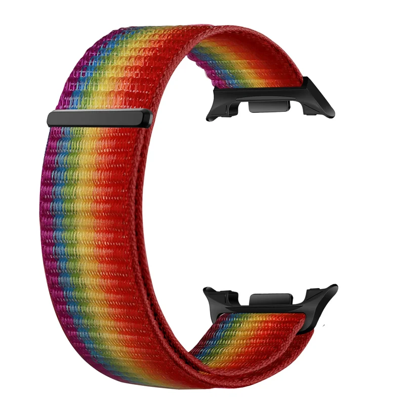 Samsung Galaxy Watch 9 - 44mm Nylonarmband (Regenbogen)