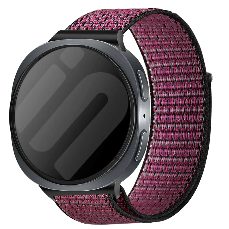 Samsung Galaxy Watch 9 - 40mm Nylonarmband (Berry)
