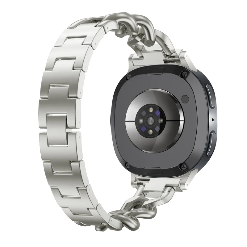 Samsung Galaxy Watch 9 - 44mm Stahl Kettenarmband (Polarstern)