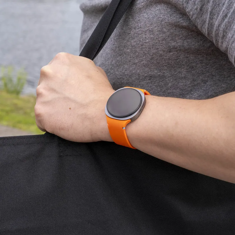 Samsung Galaxy Watch 9 - 40mm Silikonarmband (Orange)