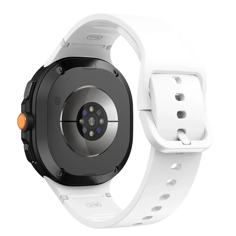 Samsung Galaxy Watch 9 - 40mm Silikonarmband (Weiß)