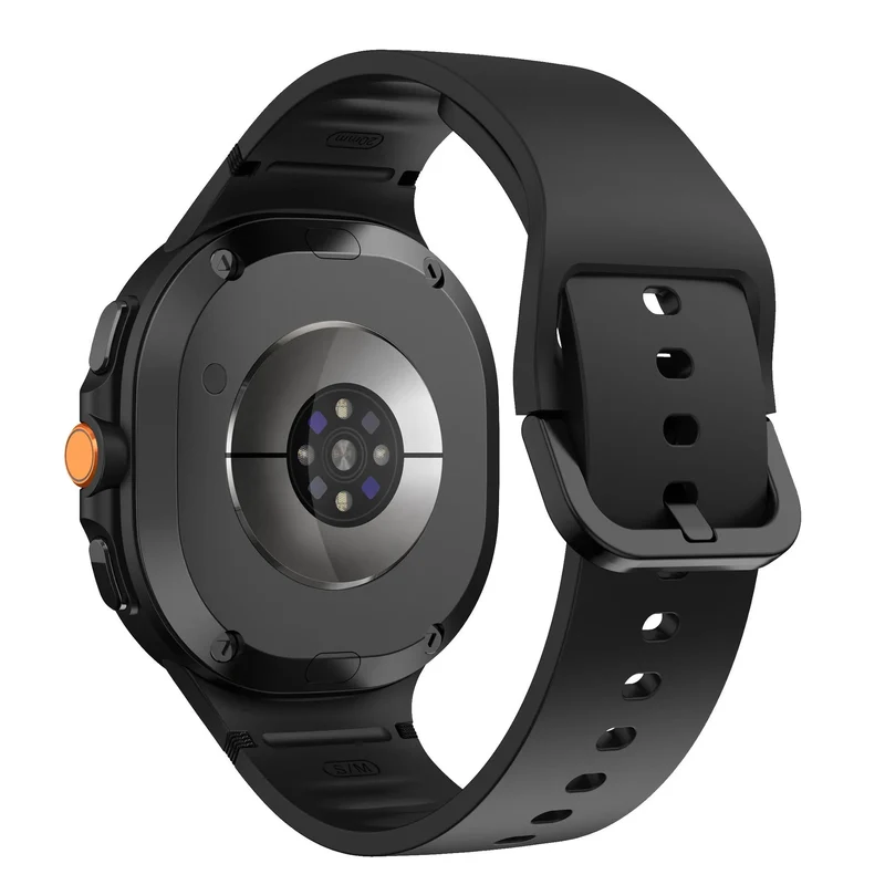 Samsung Galaxy Watch 9 - 40mm Silikonarmband (Schwarz)