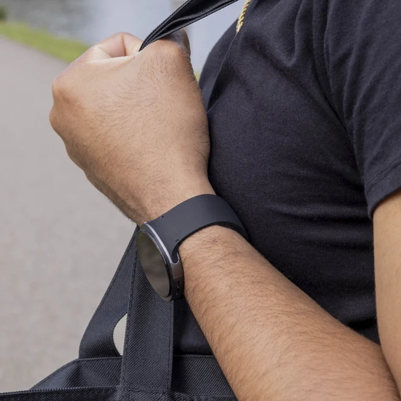 Samsung Galaxy Watch 9 - 40mm Silikonarmband (Schwarz)