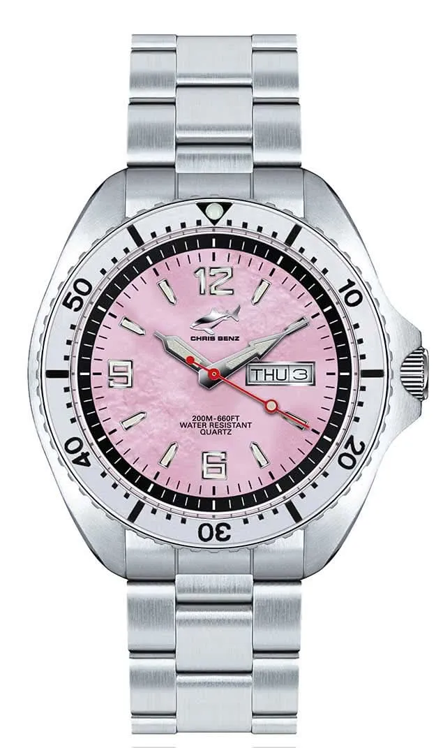 Chris Benz One CBO-R-MB-SI Herrenuhr • 200m Wasserdicht • Saphirglas