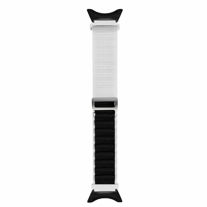 Suunto Core Watch Band 22mm Nylon Loop Adjustable Wrist Strap with Connector - White+Orange