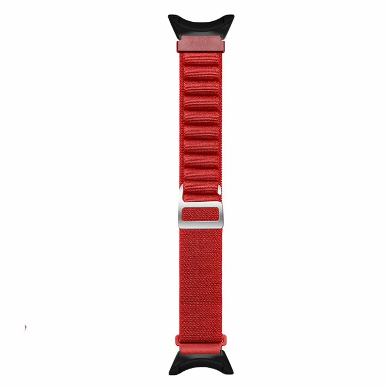 Suunto Core Watch Band 22mm Nylon Loop Adjustable Wrist Strap with Connector - White+Orange