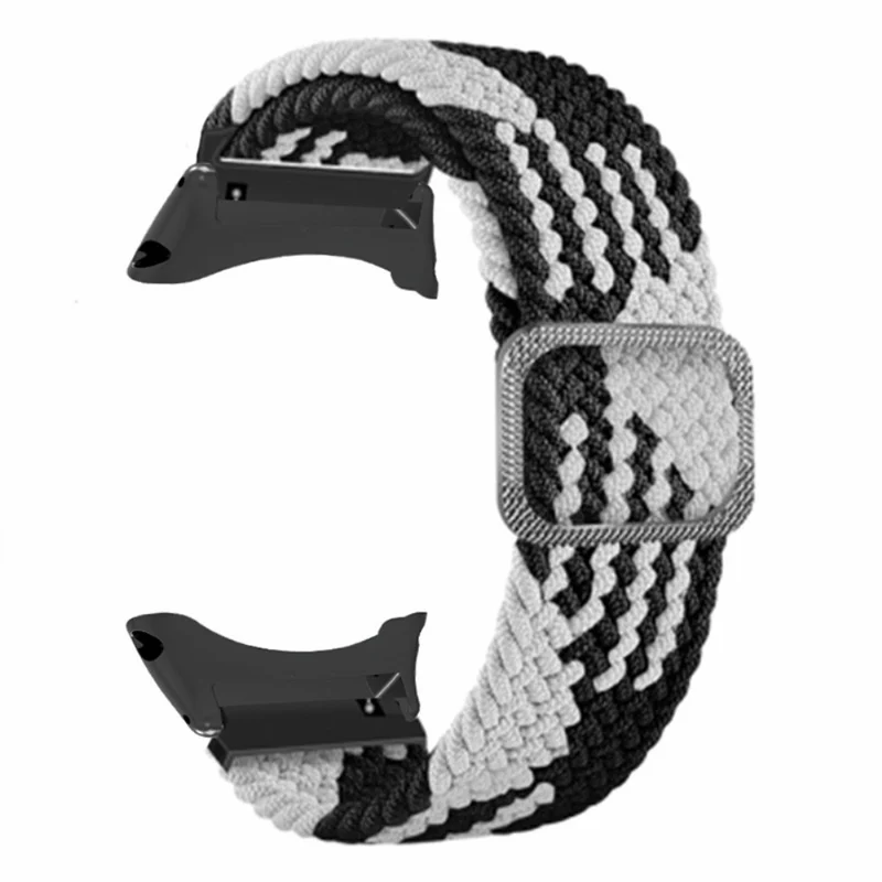 Suunto Core Watch Band Stretchy 22mm Soft Nylon Elastic Braided Strap - Rainbow