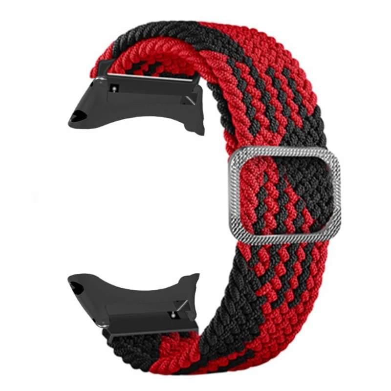 Suunto Core Watch Band Stretchy 22mm Soft Nylon Elastic Braided Strap - Rainbow