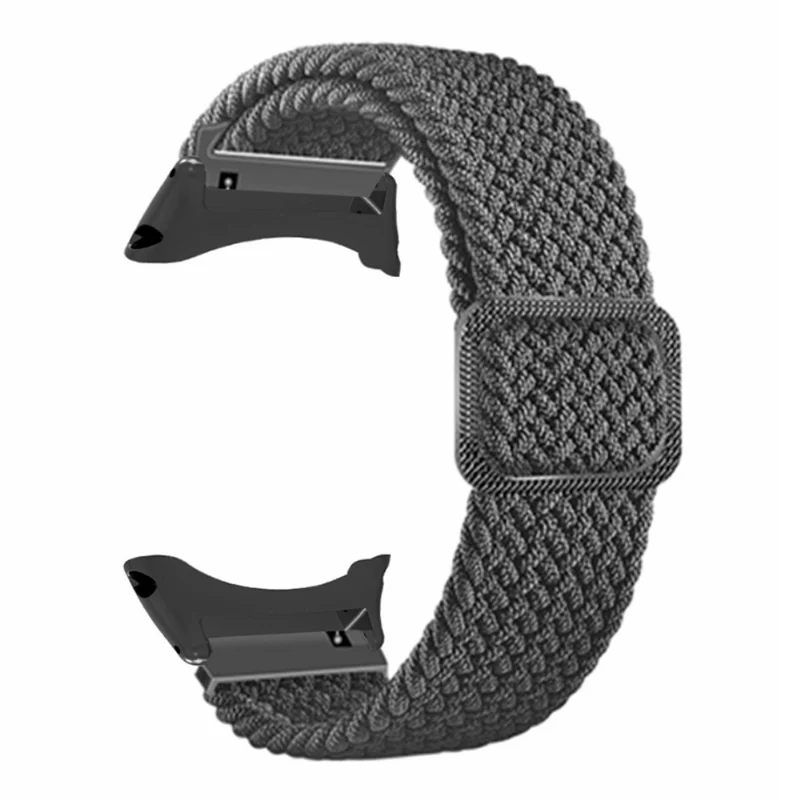 Suunto Core Watch Band Stretchy 22mm Soft Nylon Elastic Braided Strap - Rainbow