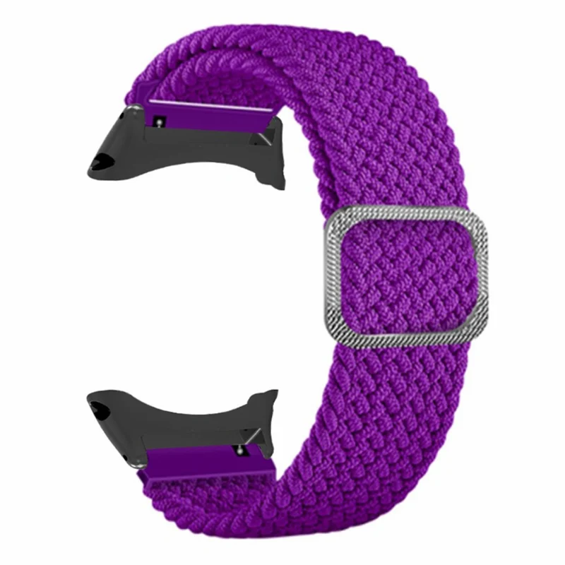 Suunto Core Watch Band Stretchy 22mm Soft Nylon Elastic Braided Strap - Rainbow