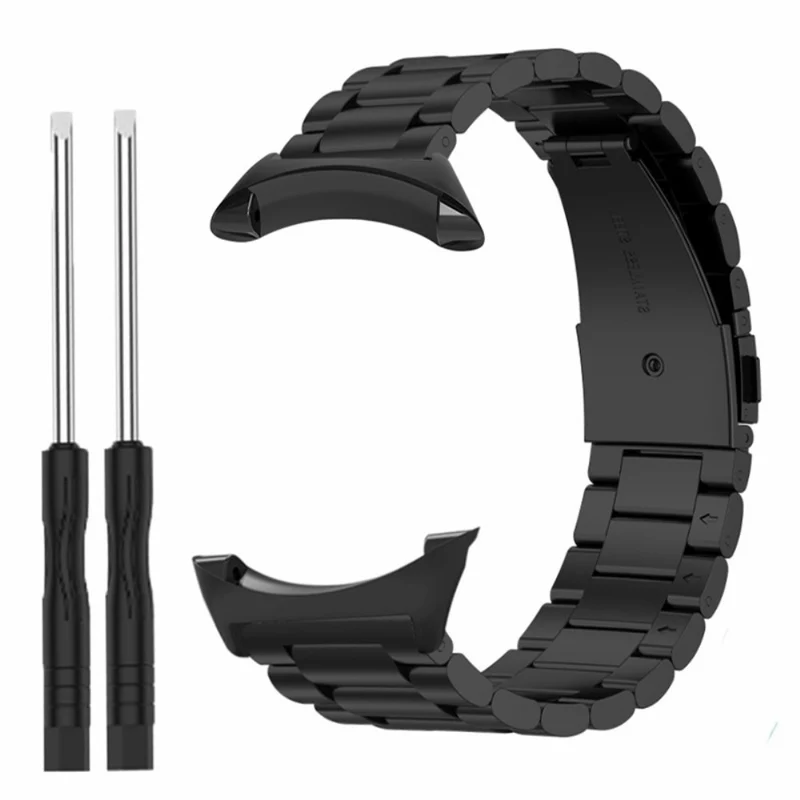 Suunto Core Watch Band 3-Bead Steel Dual Press Buckle Wrist Strap