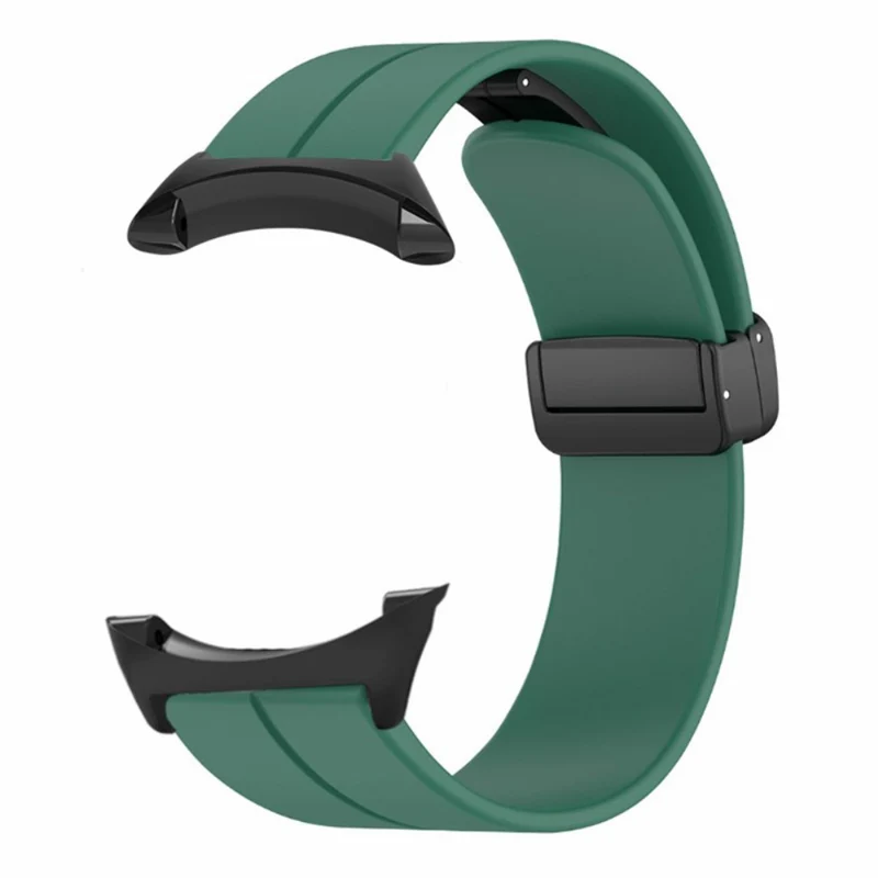 Suunto Core Flexible Watch Bands Magnetic Buckle 22mm Strap Replacement - Army Green