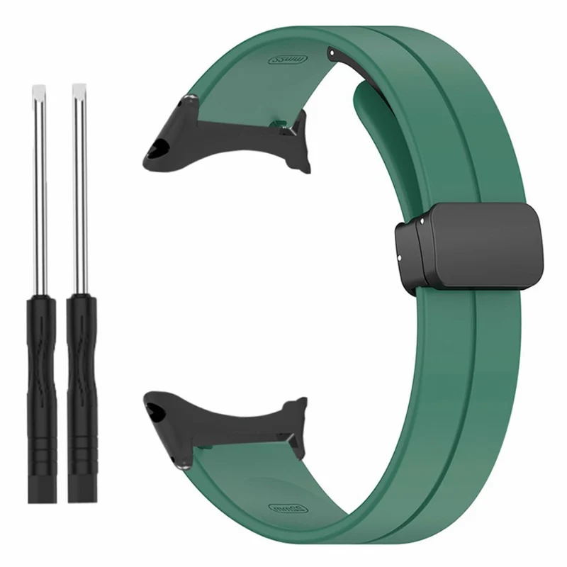 Suunto Core Flexible Watch Bands Magnetic Buckle 22mm Strap Replacement - Army Green