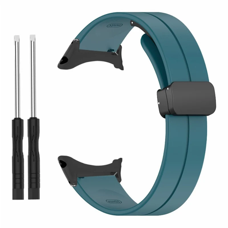 Suunto Core Flexible Watch Bands Magnetic Buckle 22mm Strap Replacement - Army Green