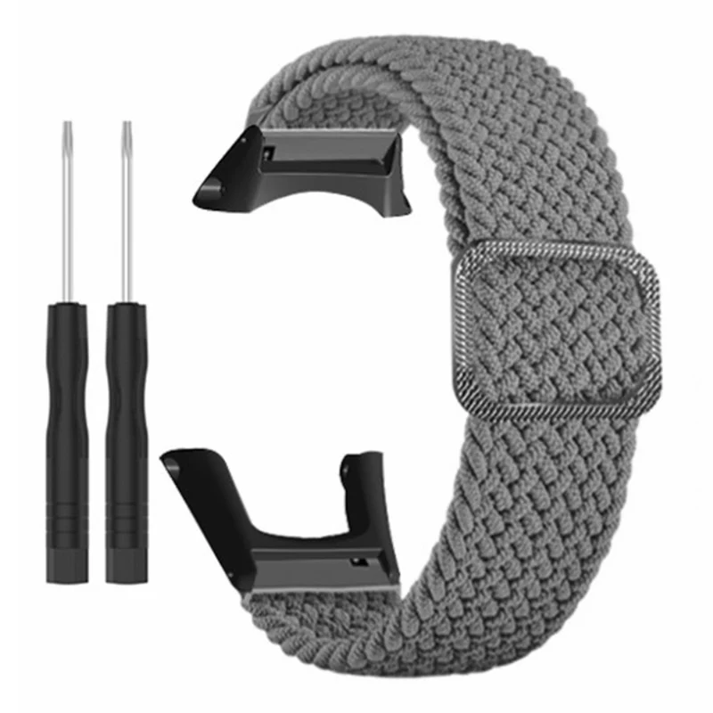 Suunto Ambit3 / Ambit2 / Ambit Braided Nylon Watch Band Adjustable Wrist Strap - Rainbow
