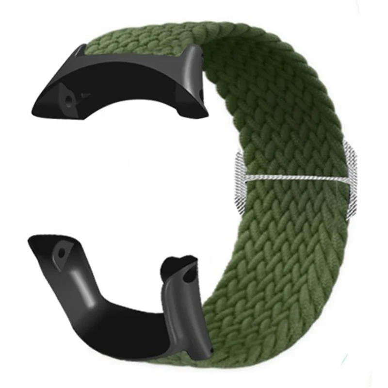 Suunto Ambit3 / Ambit2 / Ambit Braided Nylon Watch Band Adjustable Wrist Strap - Rainbow