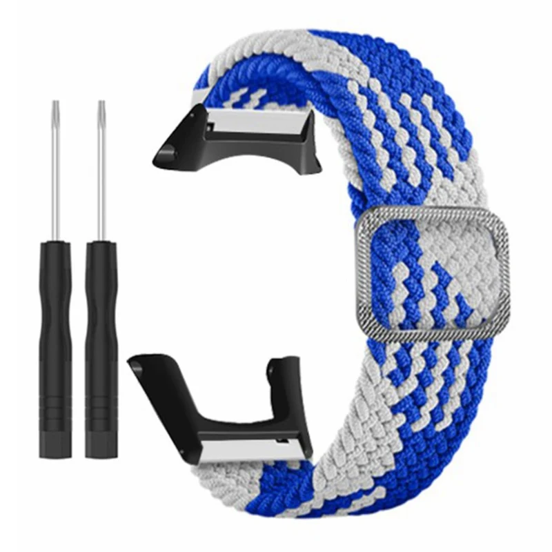 Suunto Ambit3 / Ambit2 / Ambit Braided Nylon Watch Band Adjustable Wrist Strap - Rainbow