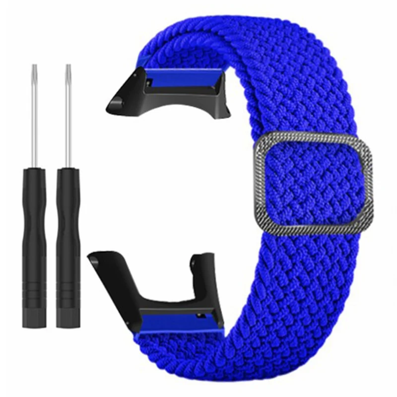 Suunto Ambit3 / Ambit2 / Ambit Braided Nylon Watch Band Adjustable Wrist Strap - Rainbow