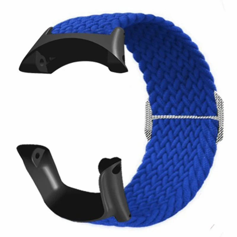 Suunto Ambit3 / Ambit2 / Ambit Braided Nylon Watch Band Adjustable Wrist Strap - Rainbow