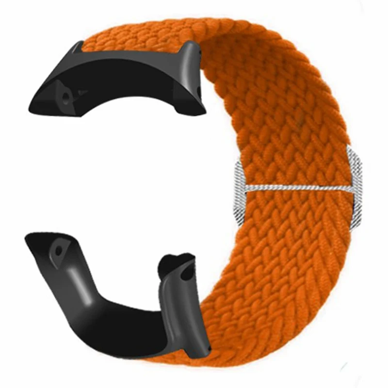 Suunto Ambit3 / Ambit2 / Ambit Braided Nylon Watch Band Adjustable Wrist Strap - Rainbow
