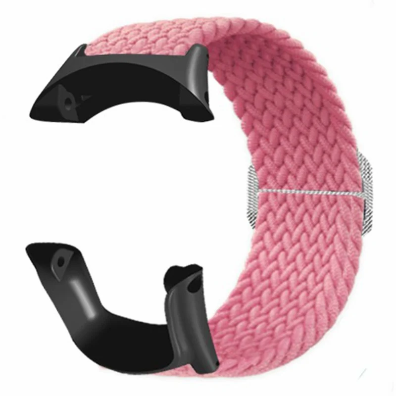 Suunto Ambit3 / Ambit2 / Ambit Braided Nylon Watch Band Adjustable Wrist Strap - Rainbow
