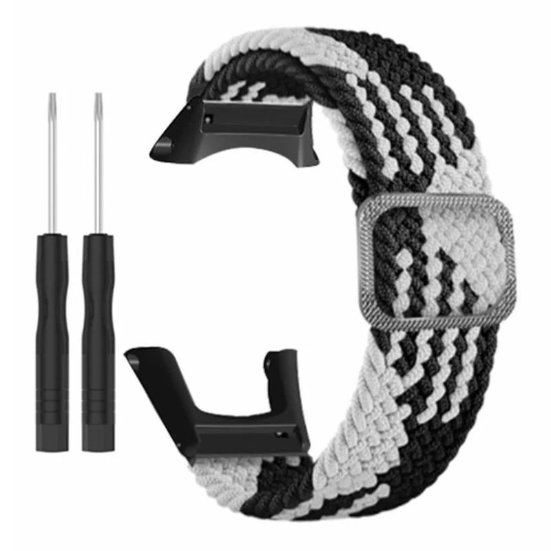 Suunto Ambit3 / Ambit2 / Ambit Braided Nylon Watch Band Adjustable Wrist Strap - Rainbow