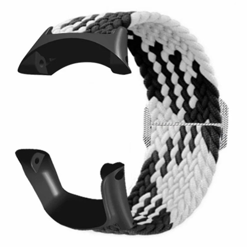 Suunto Ambit3 / Ambit2 / Ambit Braided Nylon Watch Band Adjustable Wrist Strap - Rainbow