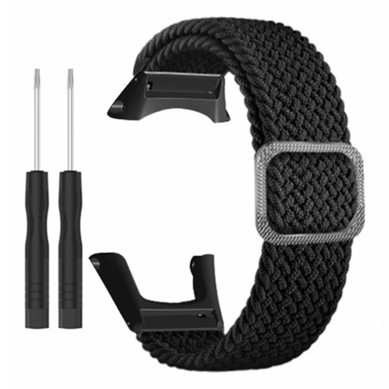 Suunto Ambit3 / Ambit2 / Ambit Braided Nylon Watch Band Adjustable Wrist Strap - Rainbow