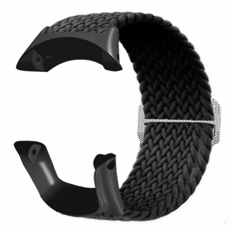Suunto Ambit3 / Ambit2 / Ambit Braided Nylon Watch Band Adjustable Wrist Strap - Rainbow