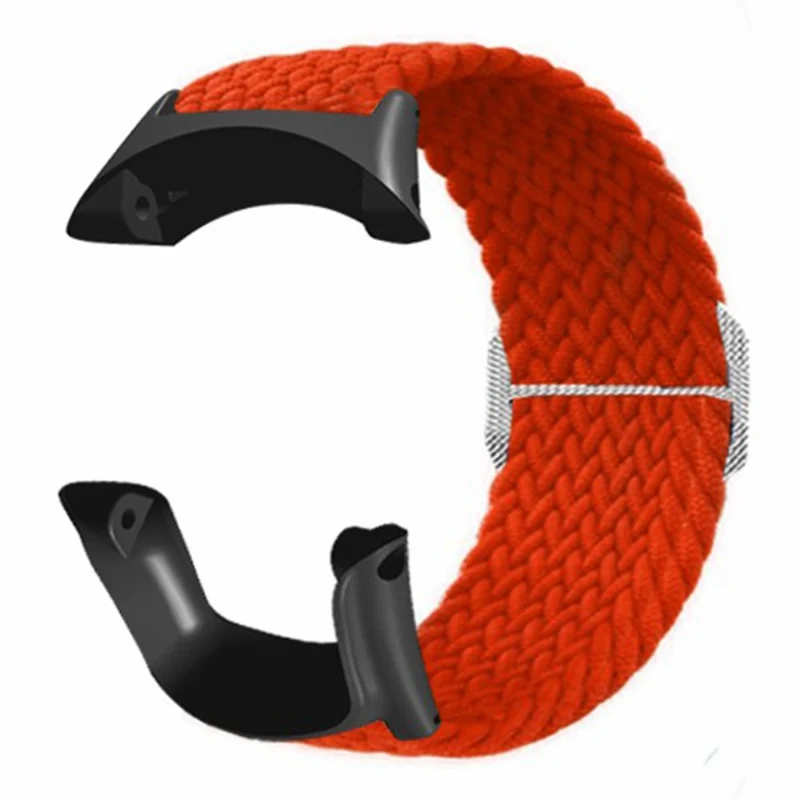 Suunto Ambit3 / Ambit2 / Ambit Braided Nylon Watch Band Adjustable Wrist Strap - Rainbow
