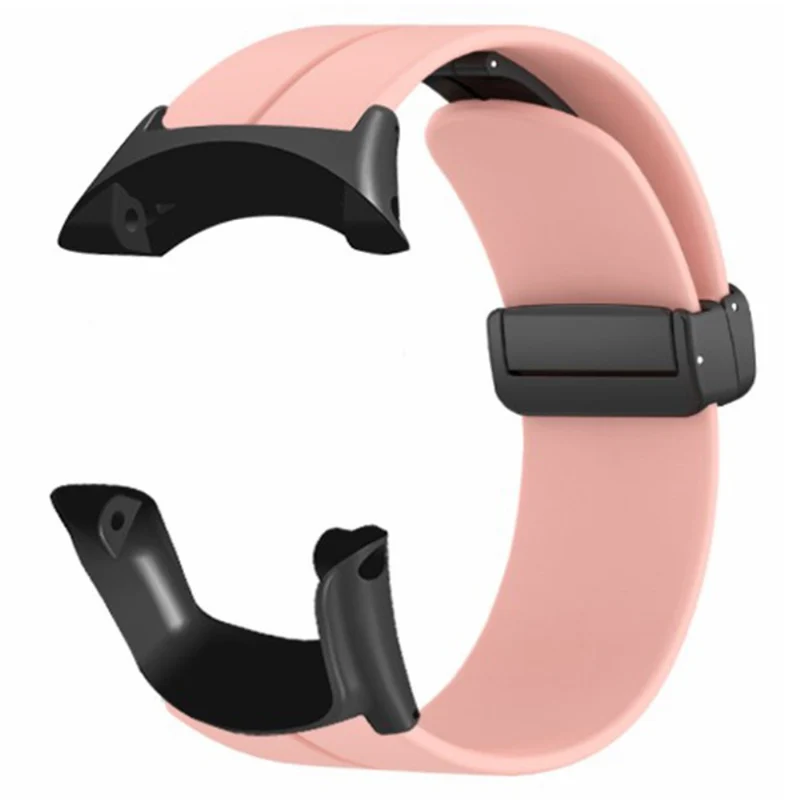 Suunto Ambit3 Peak / Ambit2 Watch Band Silicone Soft Strap with Magnetic Folding Clasp - Army Green