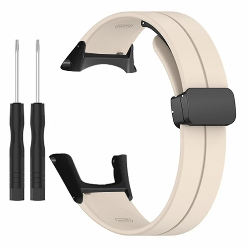 Suunto Ambit3 Peak / Ambit2 Watch Band Silicone Soft Strap with Magnetic Folding Clasp - Army Green