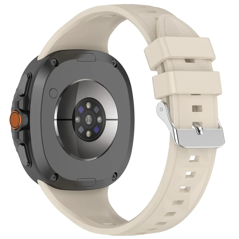 Samsung Galaxy Watch 9 - 40mm Silikonarmband in Diamantoptik (Polarstern)