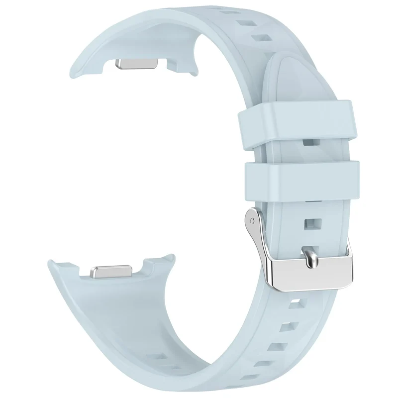 Samsung Galaxy Watch 9 - 44mm Silikonarmband in Diamantoptik (Hellblau)