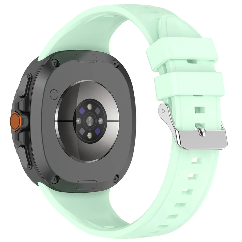 Samsung Galaxy Watch 9 - 40mm Silikonarmband in Diamantoptik (Mintgrün)