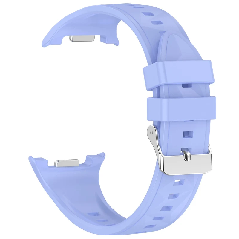 Samsung Galaxy Watch 9 - 40mm Silikonarmband in Diamantoptik (Lila)