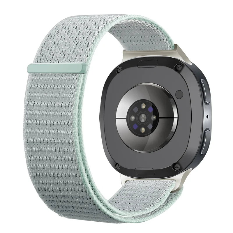 Samsung Galaxy Watch 9 - 44mm Nylonarmband (Hell Cyan)